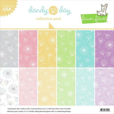 Lawn Fawn Double-Sided Collection Pack 12X12 (dandy day) Lawn Fawn Double-Sided Collection Pack 12X12 (dandy day)