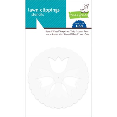 Lawn Fawn Reveal Wheel Template (tulip) Lawn Fawn Reveal Wheel Template (tulip)