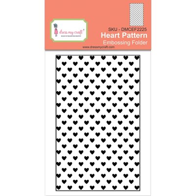 Embossing Folder (heart pattern) Embossing Folder (heart pattern)