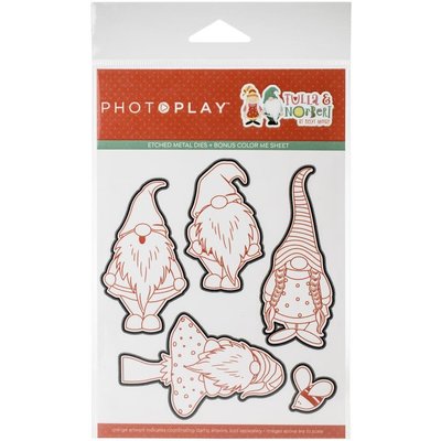 Photoplay Paper Etched Die (tulla & norbert) Photoplay Paper Etched Die (tulla & norbert)