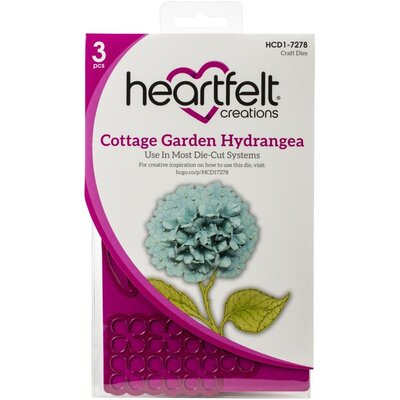 Heartfelt Creations Cut & Emboss Dies (cottage garden-hydrangea) Heartfelt Creations Cut & Emboss Dies (cottage garden-hydrangea)