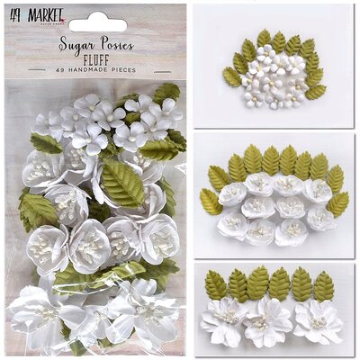 49 and Market Sugar Posies (fluff) 49 and Market Sugar Posies (fluff)