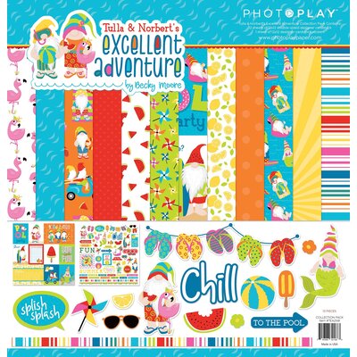 Photoplay Paper Collection Pack 12X12 (tulla & norbert's excellent adventure) Photoplay Paper Collection Pack 12X12 (tulla & norbert's excellent adventure)
