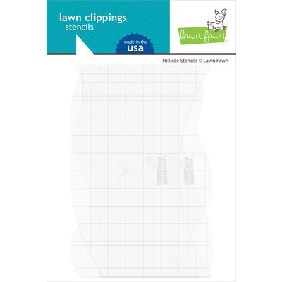 Lawn Fawn Lawn Clippings Stencil (hillside) Lawn Fawn Lawn Clippings Stencil (hillside)