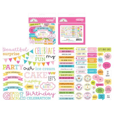 Doodlebug Chit Chat Die-Cuts (hey cupcake) Doodlebug Chit Chat Die-Cuts (hey cupcake)