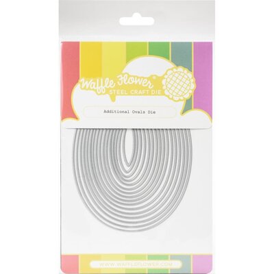 Waffle Flower Die (additional ovals) Waffle Flower Die (additional ovals)