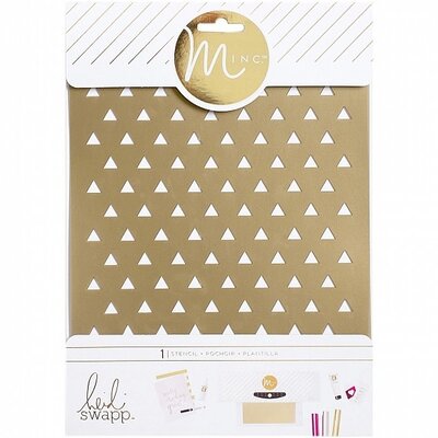 Heidi Swapp Minc Stencil (triangle) Heidi Swapp Minc Stencil (triangle)