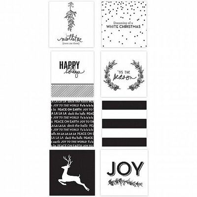 Heidi Swapp Minc Christmas Mini Gift Cards 3x3 Heidi Swapp Minc Christmas Mini Gift Cards 3x3