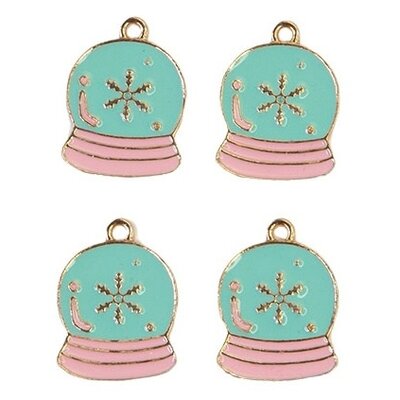 Prima Marketing Enamel Charms - Snow Globe (sugar cookie) Prima Marketing Enamel Charms - Snow Globe (sugar cookie)