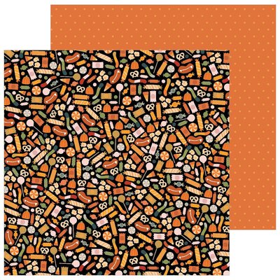 Pebbles Spoooky - 12x12 Double-Sided Cardstock (treats please) Pebbles Spoooky - 12x12 Double-Sided Cardstock (treats please)