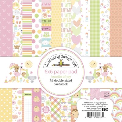 Doodlebug Paper Pad 6X6 (bundle of joy) Doodlebug Paper Pad 6X6 (bundle of joy)
