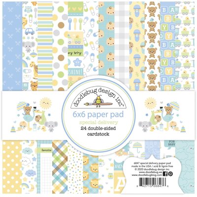 Doodlebug Paper Pad 6X6 (special delivery) Doodlebug Paper Pad 6X6 (special delivery)