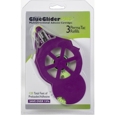 Glue Arts Glue Glider Pro 3 pack refill (permatac) Glue Arts Glue Glider Pro 3 pack refill (permatac)