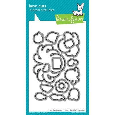 Lawn Fawn Lawn Cuts Die (ocean shell-fie) Lawn Fawn Lawn Cuts Die (ocean shell-fie)