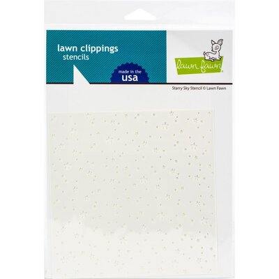 Lawn Fawn Lawn Clippings Stencil (starry sky) Lawn Fawn Lawn Clippings Stencil (starry sky)