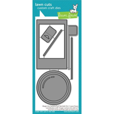 Lawn Fawn Dies (magic iris camera pull-tab add-on) Lawn Fawn Dies (magic iris camera pull-tab add-on)