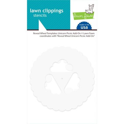 Lawn Fawn Reveal Wheel Template (unicorn picnic add-on) Lawn Fawn Reveal Wheel Template (unicorn picnic add-on)