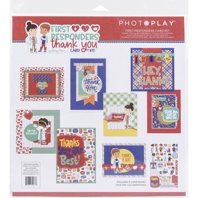 Photoplay Paper Card Kit (first responders) Photoplay Paper Card Kit (first responders)