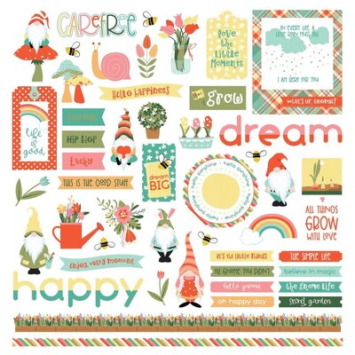 Photoplay Paper Element Stickers 12X12 (tulla & norbert) Photoplay Paper Element Stickers 12X12 (tulla & norbert)
