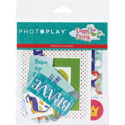Photoplay Paper Ephemera Cardstock Die-Cuts (dragon dreams) Photoplay Paper Ephemera Cardstock Die-Cuts (dragon dreams)