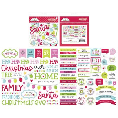 Doodlebug Odds & Ends Chit Chat Die-Cuts-Night Before Christmas Doodlebug Odds & Ends Chit Chat Die-Cuts-Night Before Christmas