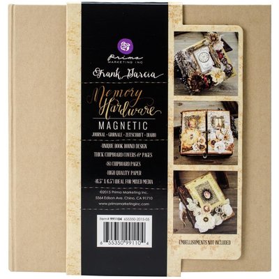 Prima Marketing Memory Hardware Chipboard Journal (magnetic kraft 8 pgs) Prima Marketing Memory Hardware Chipboard Journal (magnetic kraft 8 pgs)