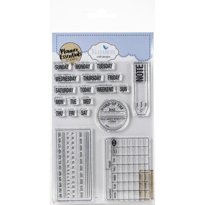 Elizabeth Craft Designs Clear Stamps (calendar) Elizabeth Craft Designs Clear Stamps (calendar)