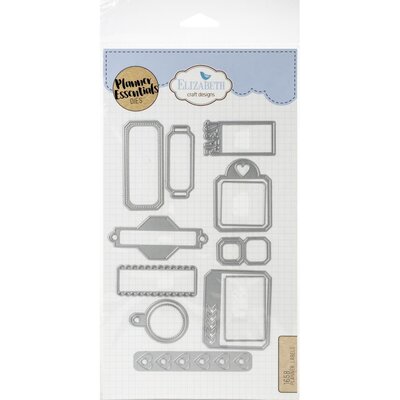 Elizabeth Craft Designs Metal Die (planner labels) Elizabeth Craft Designs Metal Die (planner labels)