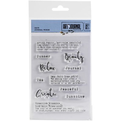 Elizabeth Craft Designs Clear Stamps (journal words-art journal) Elizabeth Craft Designs Clear Stamps (journal words-art journal)