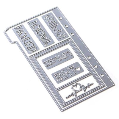 Elizabeth Craft Designs Metal Die (sidekick essentials 1) Elizabeth Craft Designs Metal Die (sidekick essentials 1)