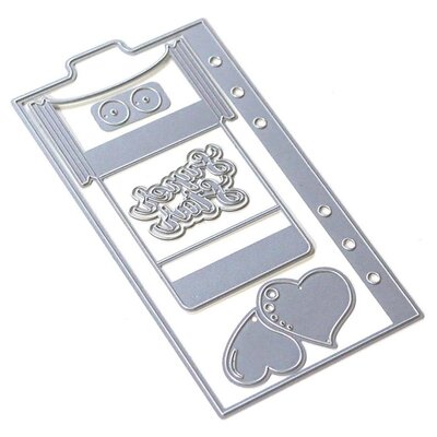 Elizabeth Craft Designs Metal Die (sidekick essentials 6) Elizabeth Craft Designs Metal Die (sidekick essentials 6)