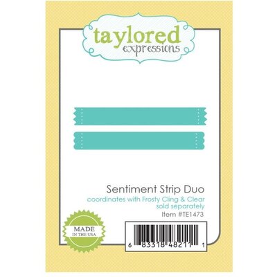 Taylored Expressions Dies (sentiment strip duo) Taylored Expressions Dies (sentiment strip duo)