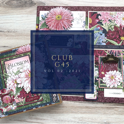 Graphic 45 Club G45 February 2021 Kit (blossom) Graphic 45 Club G45 February 2021 Kit (blossom)