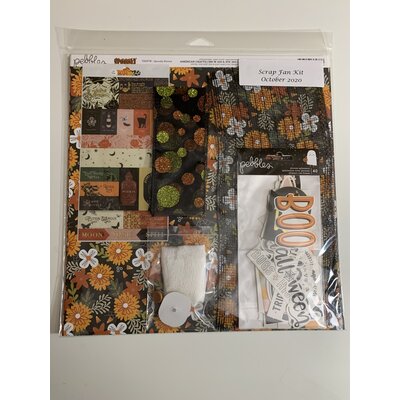 Scrapbooking Fanatics Member Only Monthly Kit (October 2020) Scrapbooking Fanatics Member Only Monthly Kit (October 2020)