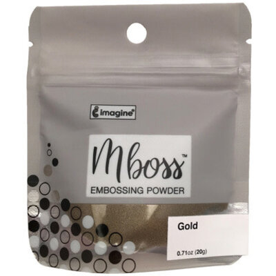 Imagine Mboss Embossing Powder (gold) Imagine Mboss Embossing Powder (gold)