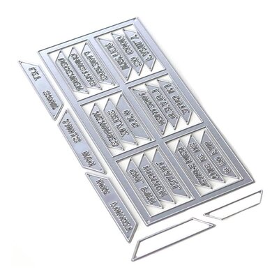 Elizabeth Craft Designs Metal Die (planner essentials 36) (window overlay) Elizabeth Craft Designs Metal Die (planner essentials 36) (window overlay)