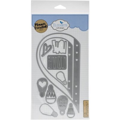 Elizabeth Craft Designs Metal Die (half heart) Elizabeth Craft Designs Metal Die (half heart)