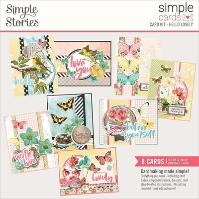 Simple Stories Simple Cards Card Kit (hello lovely) Simple Stories Simple Cards Card Kit (hello lovely)