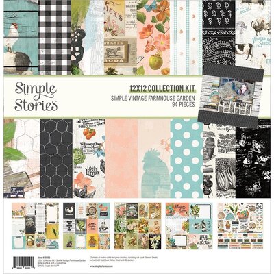 Simple Stories Collection Kit 12x12 (simple vintage farmhouse garden) Simple Stories Collection Kit 12x12 (simple vintage farmhouse garden)