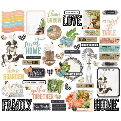 Simple Stories Simple Vintage Bits & Pieces Die-Cuts (farmhouse garden) Simple Stories Simple Vintage Bits & Pieces Die-Cuts (farmhouse garden)
