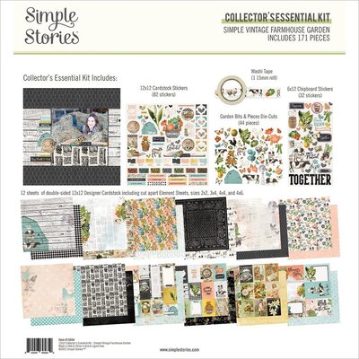 Simple Stories Collector's Essential Kit 12x12 (farmhouse garden) Simple Stories Collector's Essential Kit 12x12 (farmhouse garden)