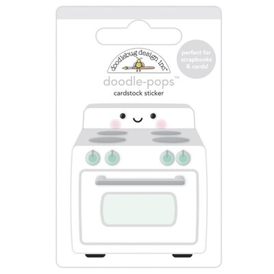 Doodlebug Doodle-Pops 3D Stickers - Made With Love (what's cookin?) Doodlebug Doodle-Pops 3D Stickers - Made With Love (what's cookin?)