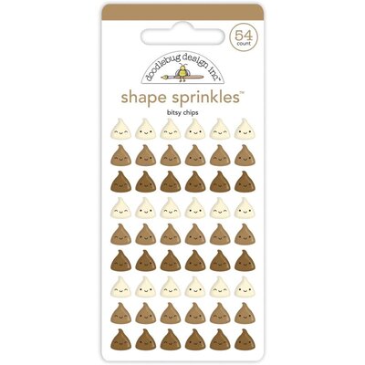 Doodlebug Sprinkle Adhesive Enamel Shapes - Made With Love (bitsy chips) Doodlebug Sprinkle Adhesive Enamel Shapes - Made With Love (bitsy chips)