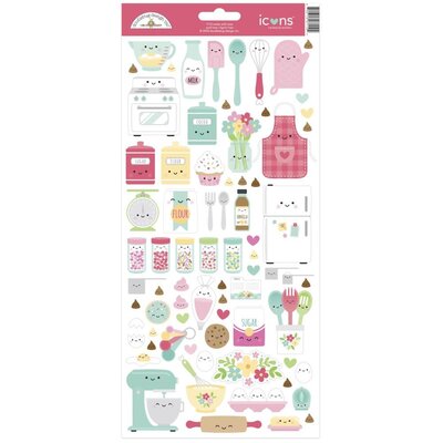 Doodlebug Cardstock Stickers 6x13 (made with love) Doodlebug Cardstock Stickers 6x13 (made with love)
