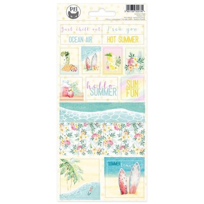 P13 Cardstock Stickers 4X9 - Summer Vibes (#02) P13 Cardstock Stickers 4X9 - Summer Vibes (#02)