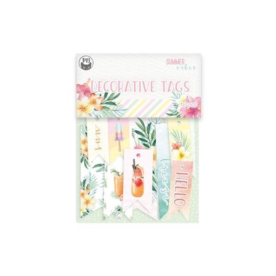 P13 Double-Sided Cardstock Tags - Summer Vibes (#02) P13 Double-Sided Cardstock Tags - Summer Vibes (#02)
