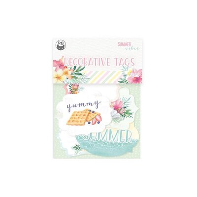 P13 Double-Sided Cardstock Tags - Summer Vibes (#04) P13 Double-Sided Cardstock Tags - Summer Vibes (#04)