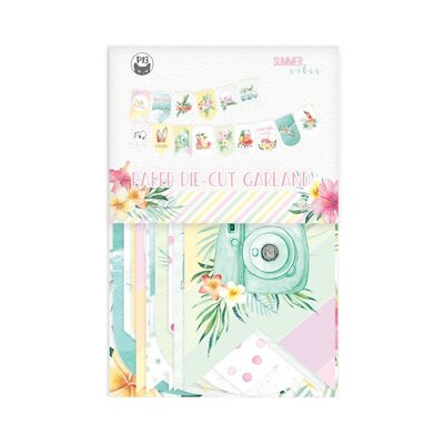 P13 Double-Sided Cardstock Die-Cuts - Summer Vibes (banner) P13 Double-Sided Cardstock Die-Cuts - Summer Vibes (banner)