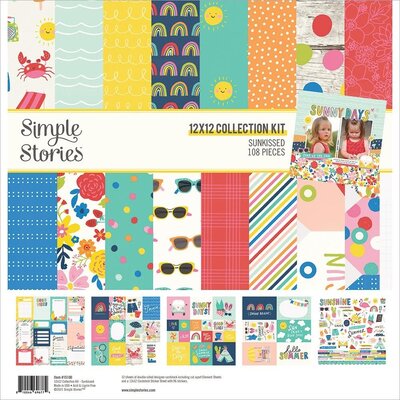 Simple Stories Collection Kit 12x12 (sunkissed) Simple Stories Collection Kit 12x12 (sunkissed)