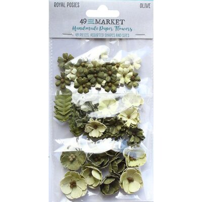 49 and Market Royal Posies (olive) 49 and Market Royal Posies (olive)